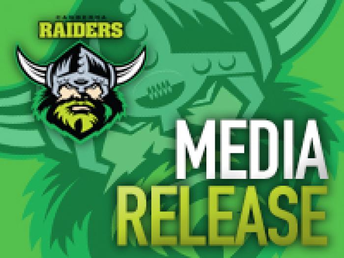 Raiders Media Release
