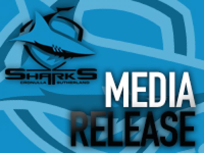 Sharks MediaRelease