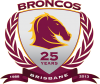 Broncos 25 Years Logo