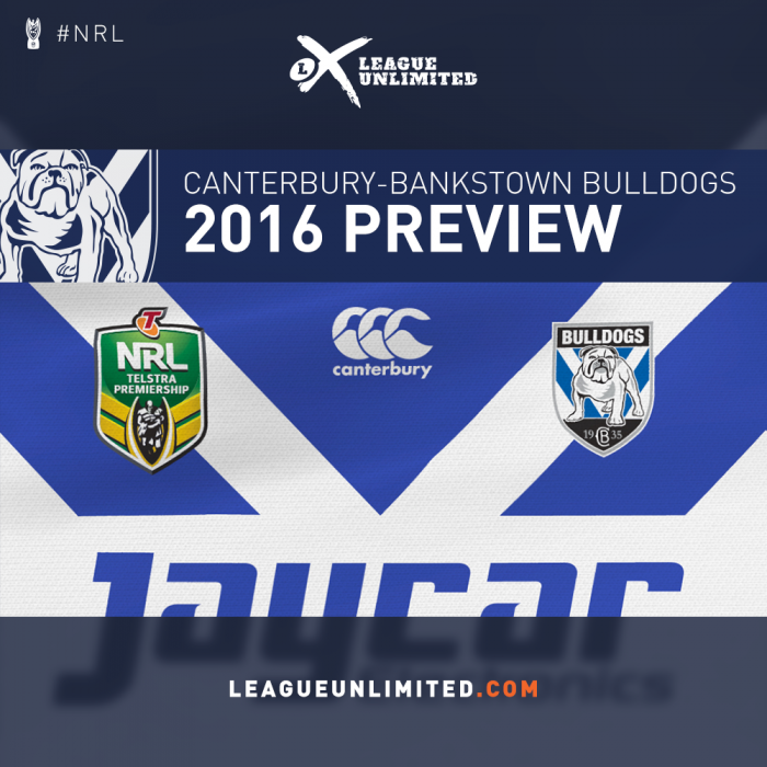 2016 NRL Preview - Canterbury-Bankstown Bulldogs » League Unlimited